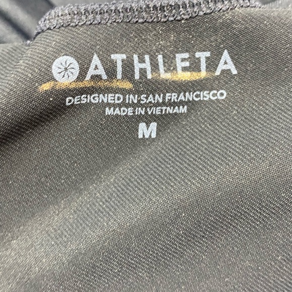 Athleta Black Key Hole One Piece NWT - Picture 6 of 7